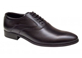 Pantofi barbati eleganti din piele naturala Negru - RSY21N